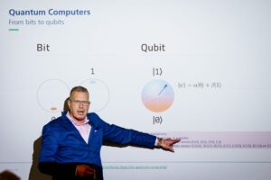 Erfurt , 250423 , 15. Erfurter TechnologieDialog

Im Bild: Prof. Dr. Andreas Tünnermann, Direktor des Fraunhofer-Instituts für Angewandte Optik und Feinmechanik (IOF)

Foto: Steve Bauerschmidt